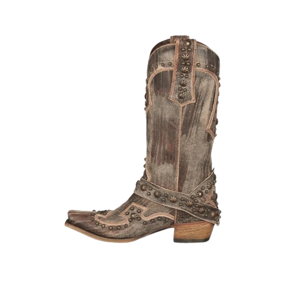 Lane Your Harness Boot Size 9 Ditressed Brown LB0225 **SOLD OUT**